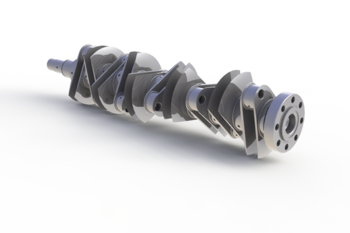 Crankshaft 10 Cylinder
