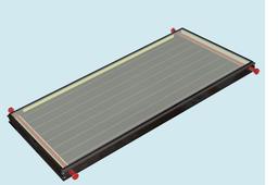 Solar water heating collector