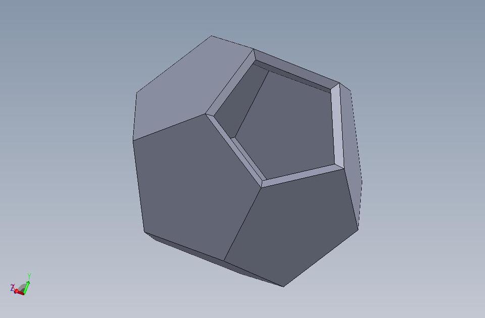 Dodecahedron Planter