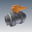 63mm VXE ABS Ball Valve