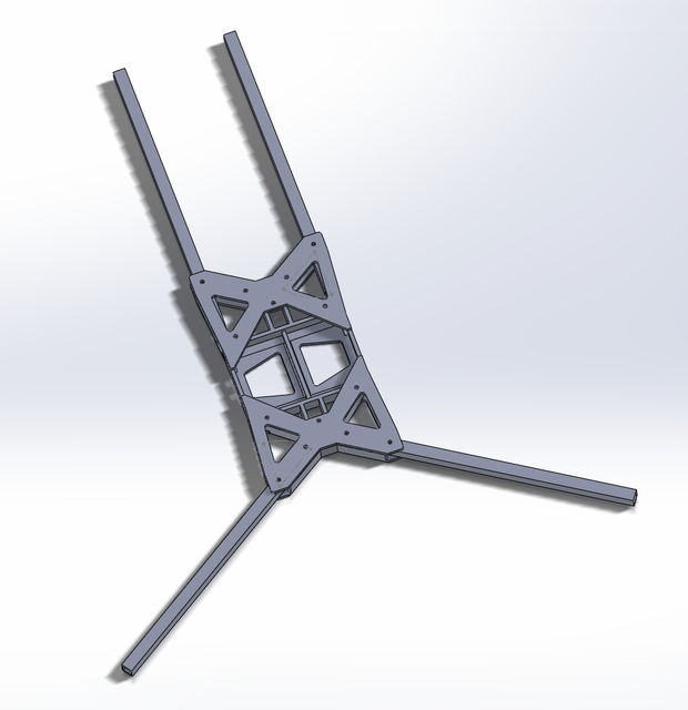 Foldable Quadrotor Frame v1