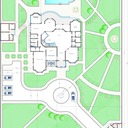Layout of a villa