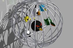 Angry Birds Cage - All complements to  Pranav Panchal for these wicked models.