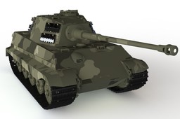 Sd.Kfz.182 King Tiger Tank - Henschel Turret