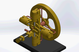 THE PLUS FOUR STEAM ENGINE
