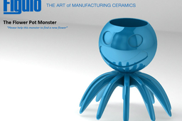 Flower pot monster