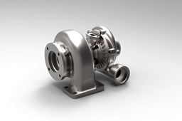 Turbocharger with Electromagnetic Bearing