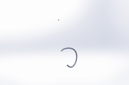 Flexible tension spring hook ends