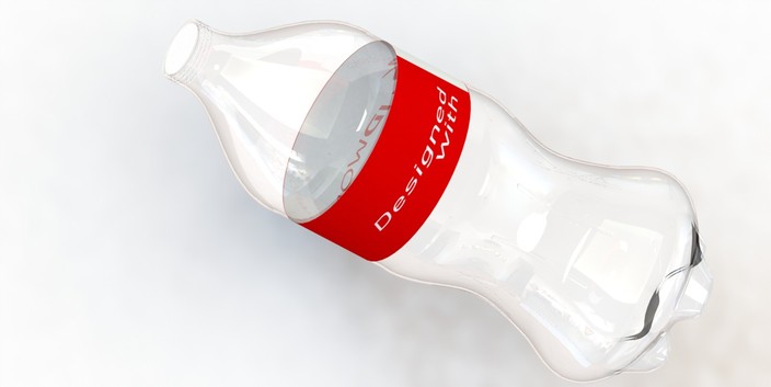 water model solidworks bottle Drink  Soft bottle CocaCola,Pepsi