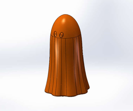 Rotomolding ghost