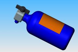 n2o small bottle