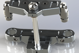 Adjuster Triple Clamp Custom  Harley