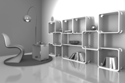 Modular shelving system_Lox