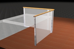 Elliptival Hand Rail