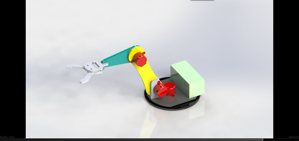 ROBOT 3 joint from design to practical