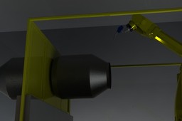 Welding robot.