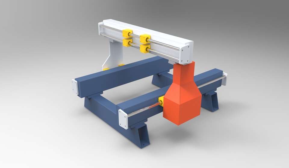 Structure of CNC machine