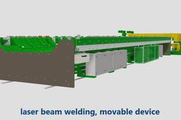  video-presentation: laser beam welding, movable device