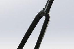 Carbon track fork