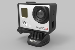 GoPro Hero 3 HD Camera with the Frame