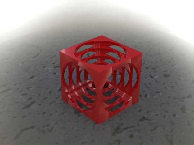 ornimental cube