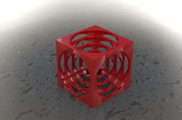 ornimental cube