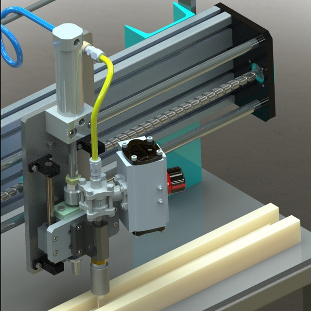 Sealant Application Machine 3D CAD Model Library GrabCAD