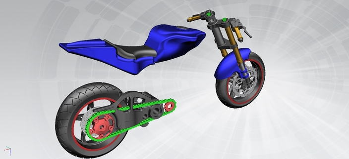Motoca, motorcycle
