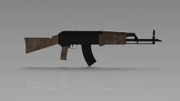 ak 47 recent models 3d cad model collection grabcad community