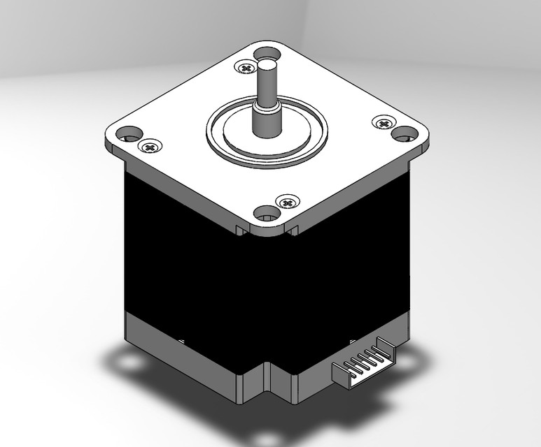 NEMA 23 motor 3D CAD Model Library GrabCAD