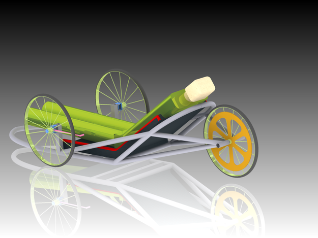 Chassis design for Shell Eco-Marathon asia 2011
