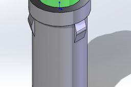 SLOAN 240 Series Panel Mount LED, 1/4" Hole, Internal Resistor