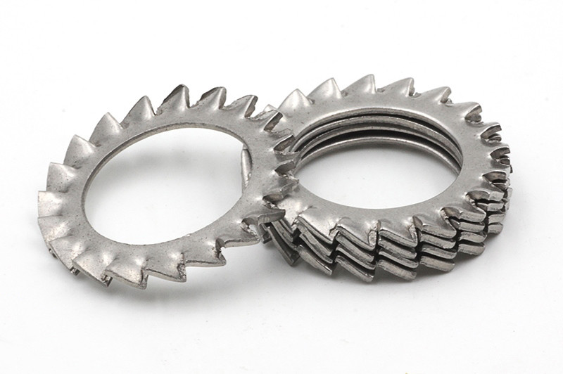 Washer External tooth lock Metric collection 3D CAD Model Library