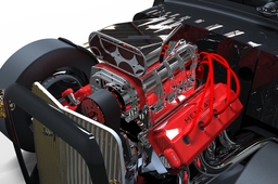 Keyshot rendering HEMI 426 V8 Engine