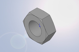 3/4-10UNC Hex Jam Nut