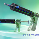 peristaltic gear sealant applicator