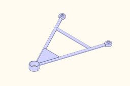 Wishbone with balljoint mount (CATIA v5r21)