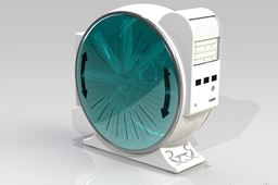 box of computer concept