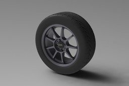 OZ Alleggerita wheel and Toyo Tire