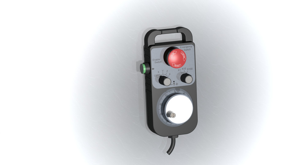 MPG ( manual pulse generator ) | 3D CAD Model Library | GrabCAD