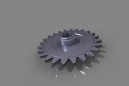 bicycle sprocket. Involute teeth