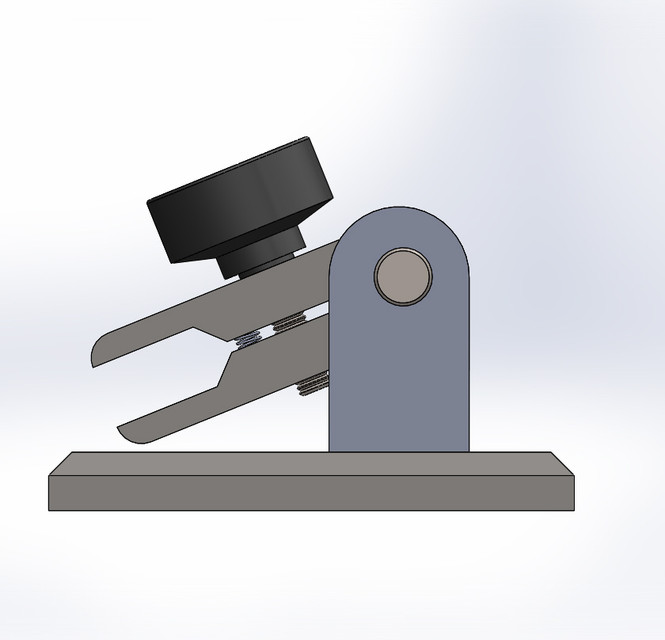 Support Micrometre 3D CAD Model Library GrabCAD