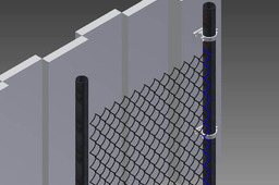 Vinyl Clamp On Fence