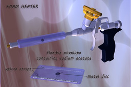 foam heater