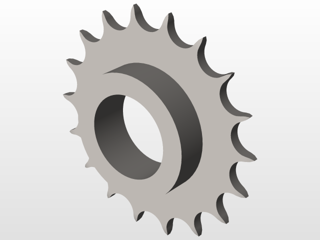 sprocket | 3D CAD Model Library | GrabCAD