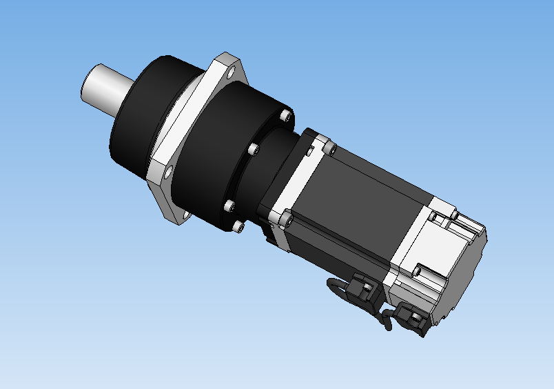 Planetary gear AC servo motor