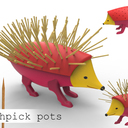 toothpick pots