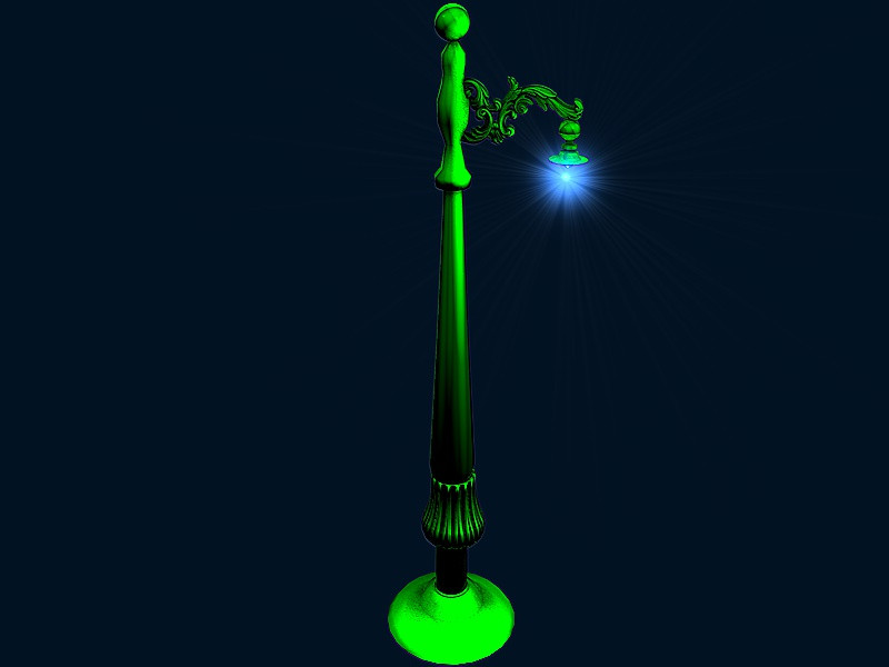 GARDEN LIGHT POST 3