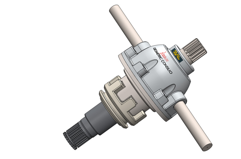 DIFFERENTIAL GEAR ARRANGEMENT 3D CAD Model Library GrabCAD