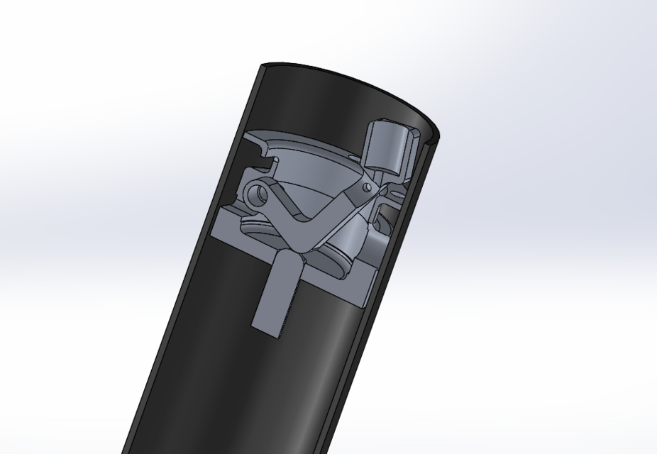 seatpost 3D CAD Model Library GrabCAD